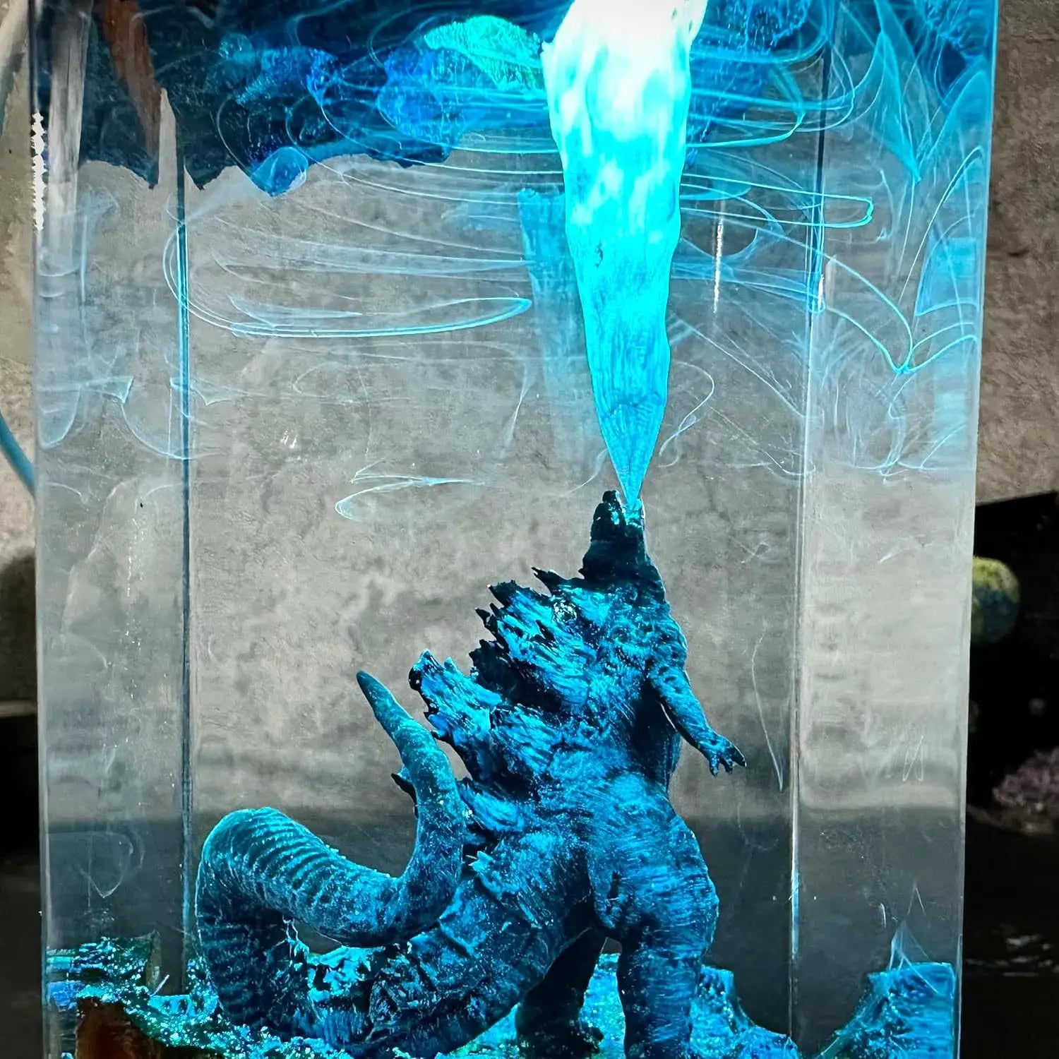 Godzilla Resin Glow Lamp 3D Night Light